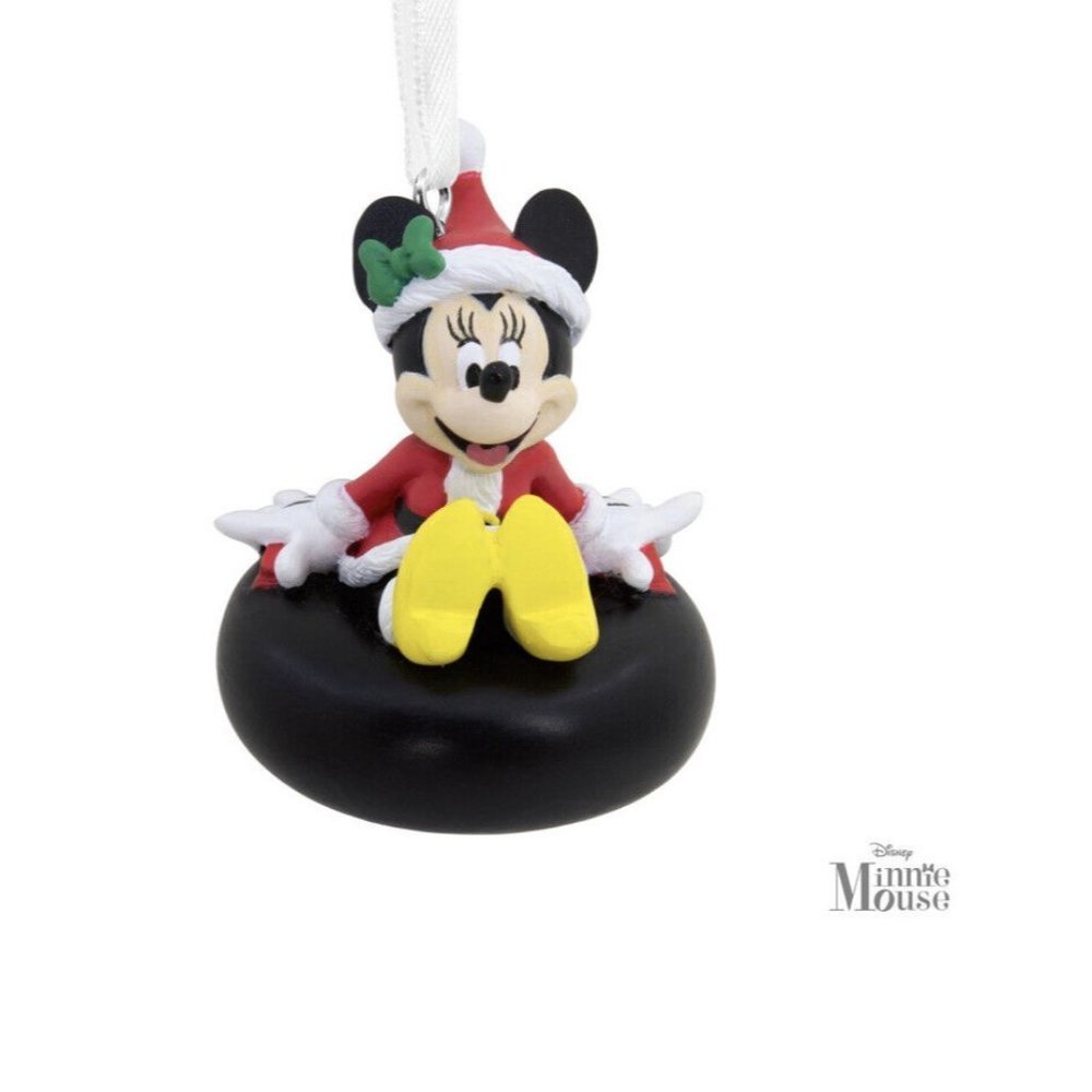 Hallmark Ornament (Disney Minnie Mouse on Snow Tube) - Walmart Exclusive - Picture 1 of 5